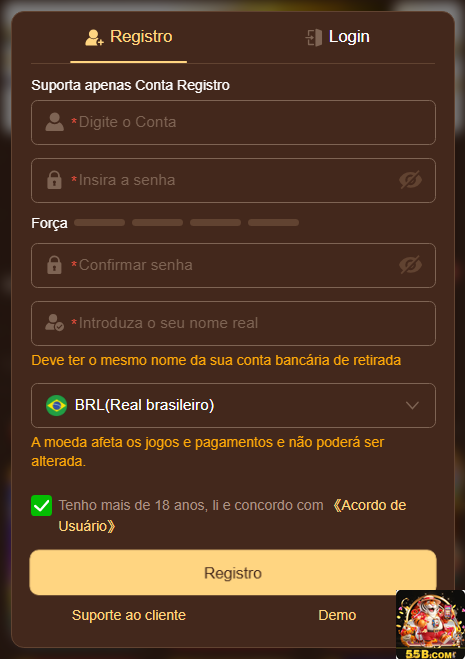 Recompensas VIP 55b.com